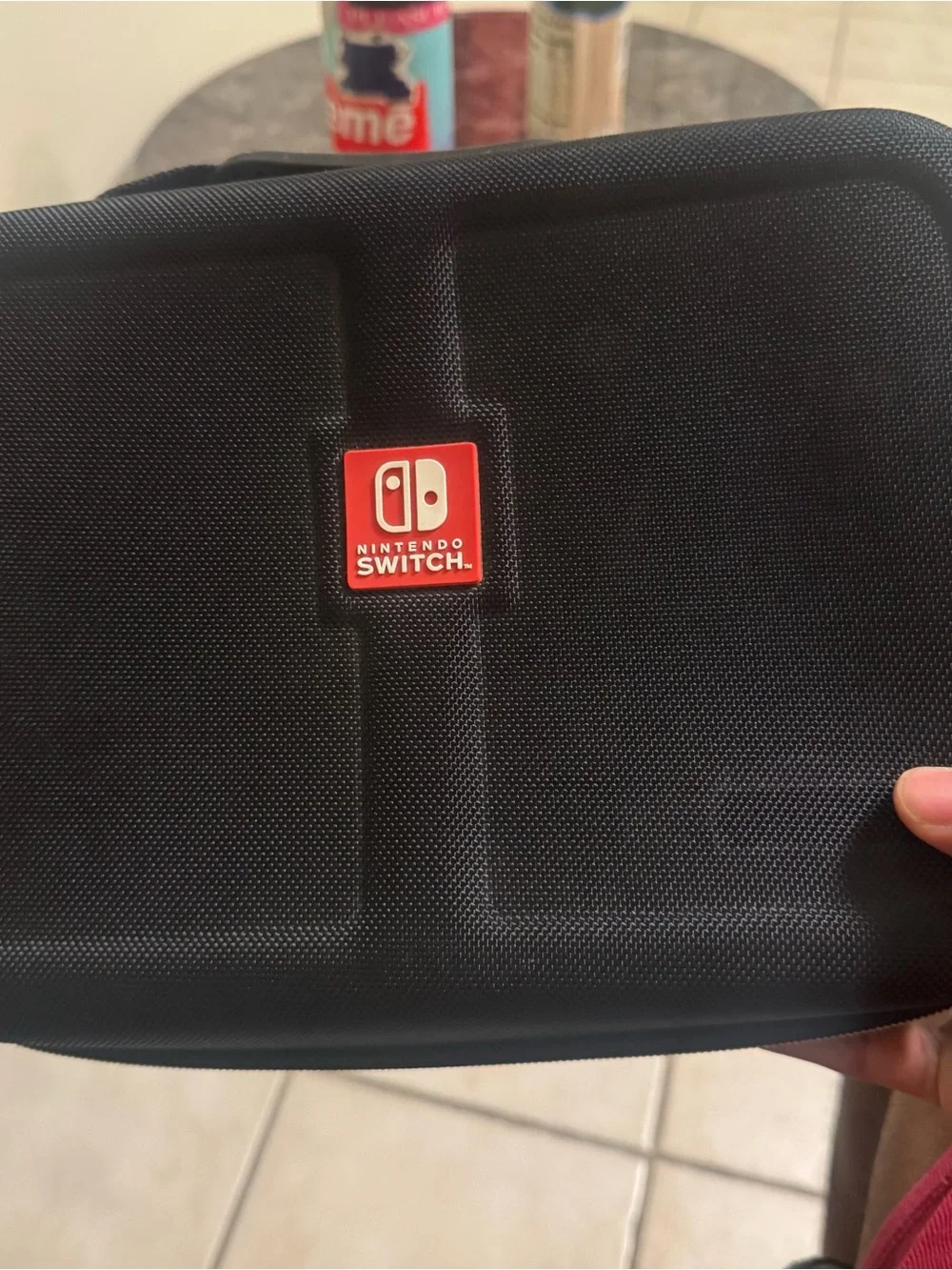 Nintendo Hard Shell Padded Carrying Case Black for Switch Console